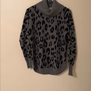 Liz Claiborne Gray Knit Sweater